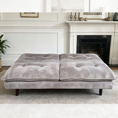 Конвертируемый диван Futon, серый платок